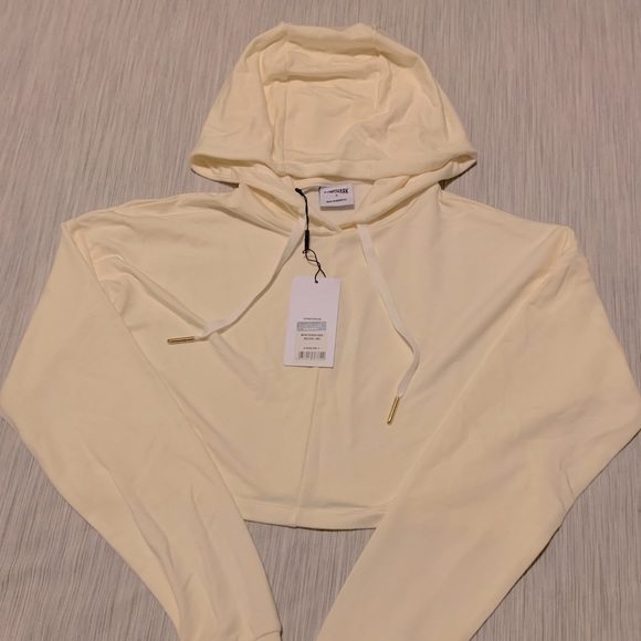 Gymshark Tops - Gymshark for Whitney Simmons Recovery Hoddie Unbleached